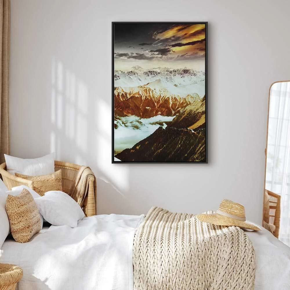 Artgeist Paveikslas - Copper Mountains (1 Part) Vertical
