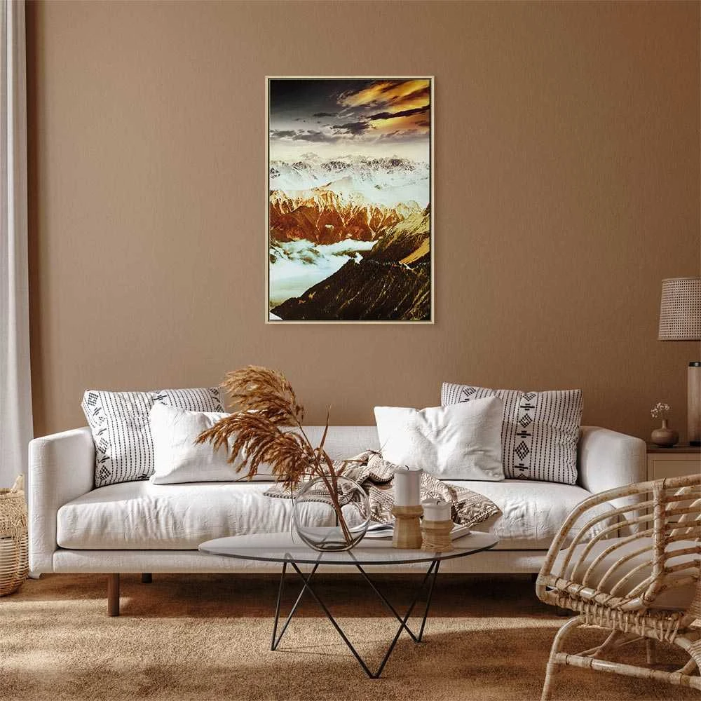 Artgeist Paveikslas - Copper Mountains (1 Part) Vertical