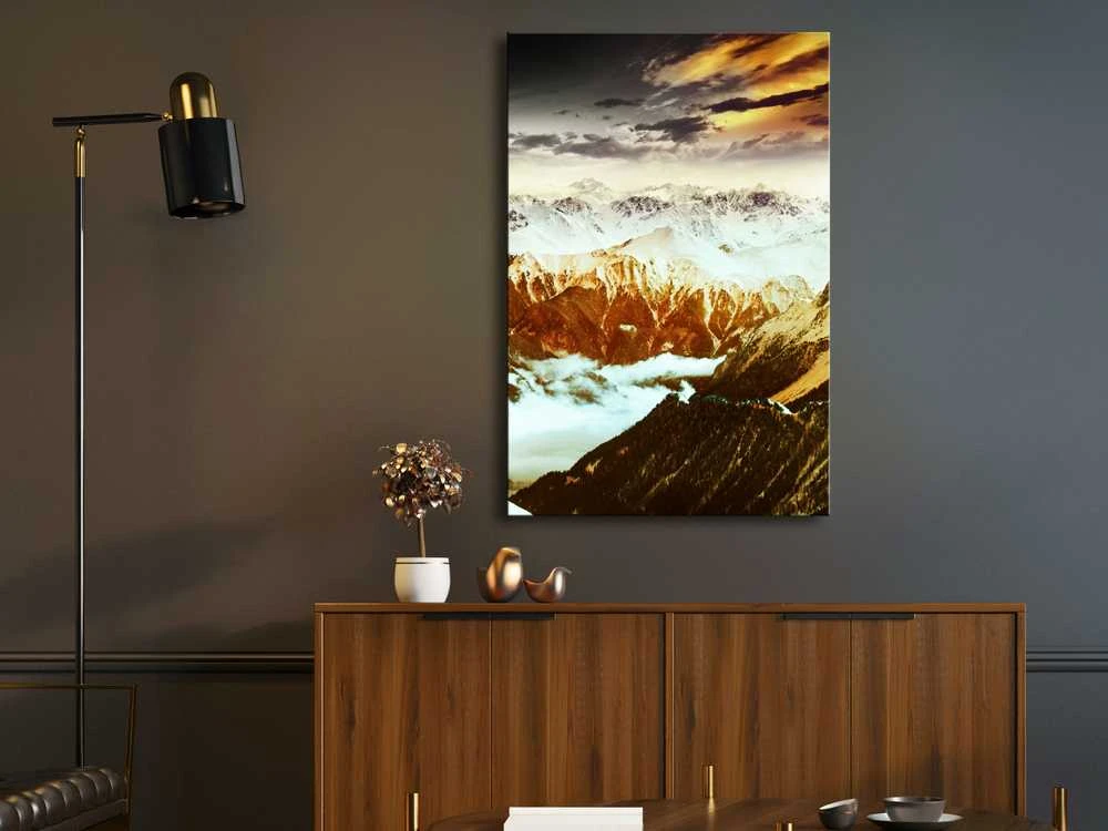 Artgeist Paveikslas - Copper Mountains (1 Part) Vertical
