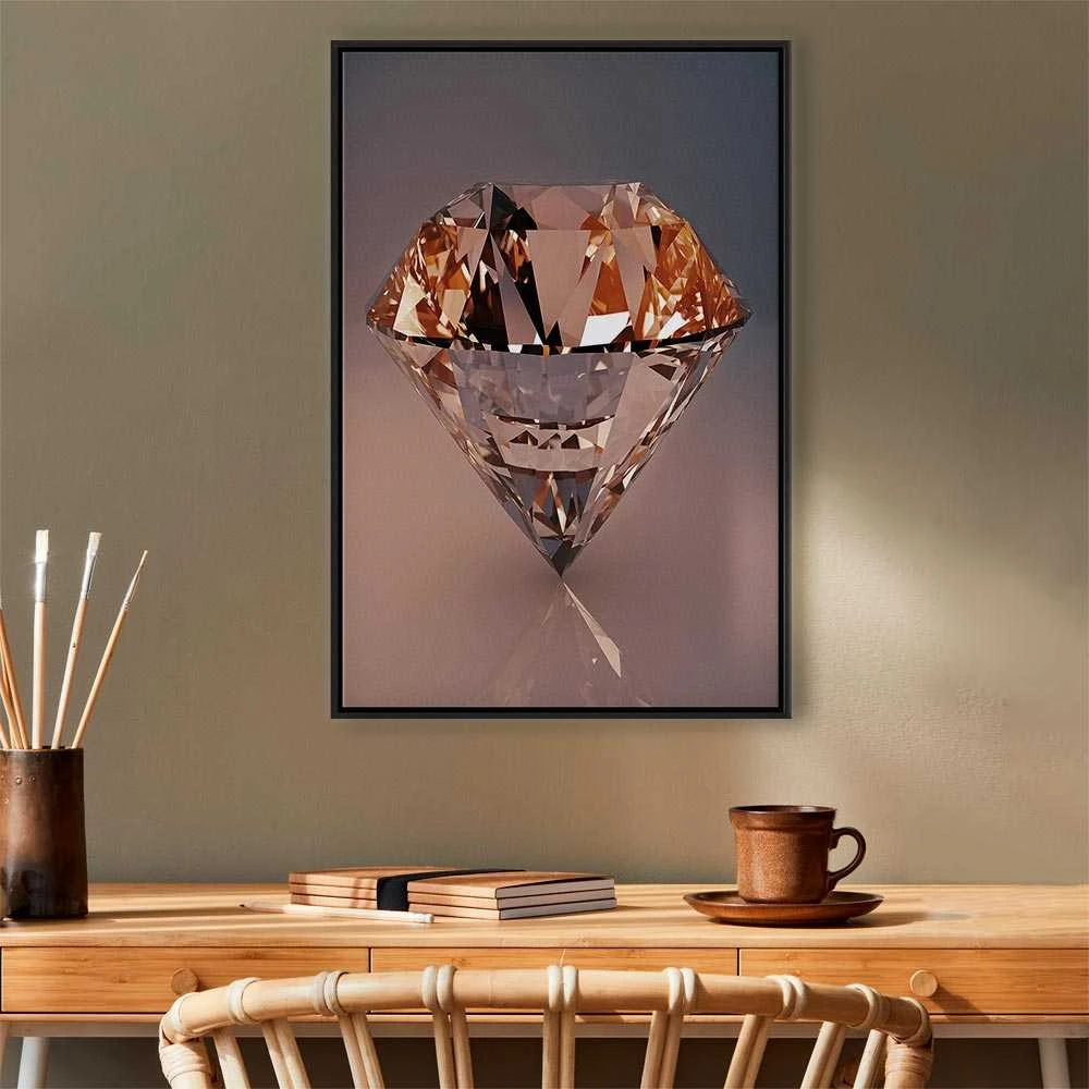 Artgeist Paveikslas - Costly Diamond (1 Part) Vertical