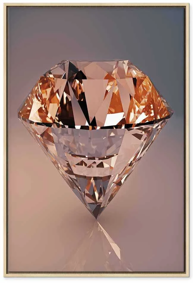 Artgeist Paveikslas - Costly Diamond (1 Part) Vertical