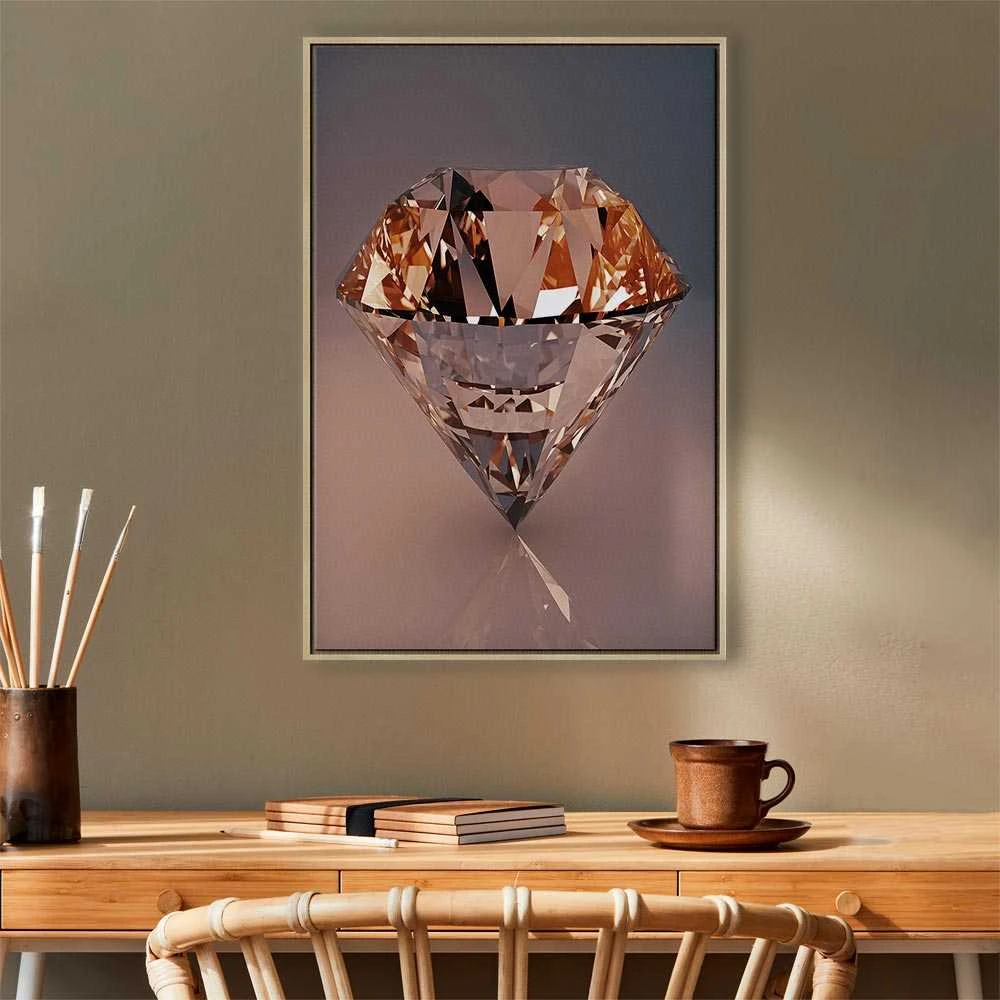 Artgeist Paveikslas - Costly Diamond (1 Part) Vertical