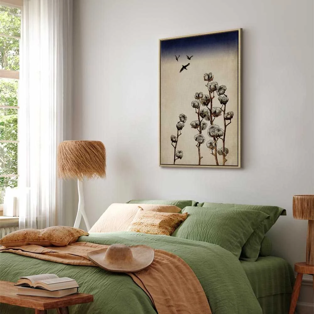 Artgeist Paveikslas - Cotton Branches (1 Part) Vertical