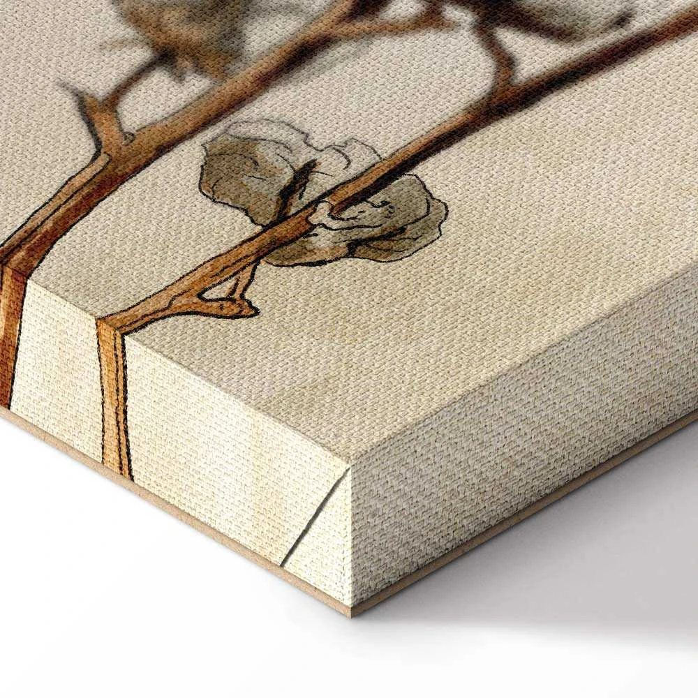 Artgeist Paveikslas - Cotton Branches (1 Part) Vertical