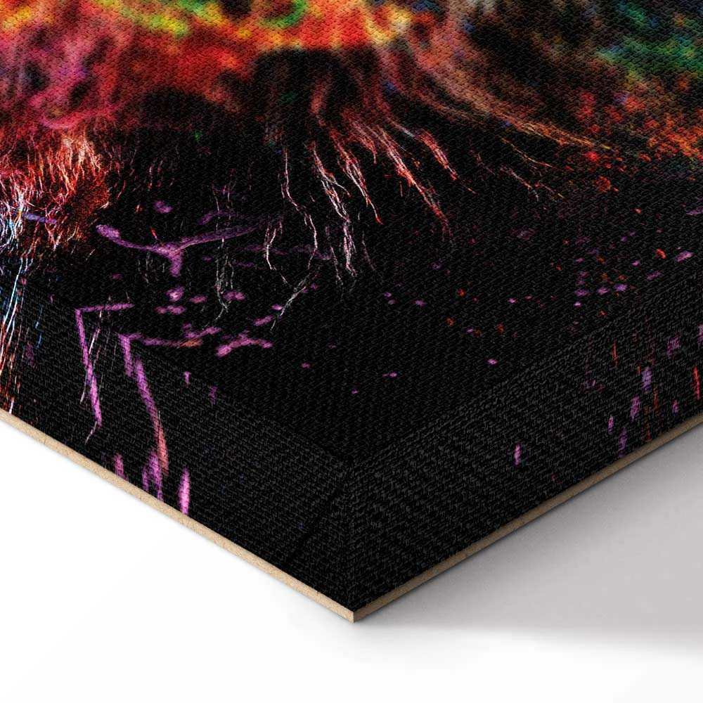 Artgeist Paveikslas - Crazy Lion (1 Part) Wide