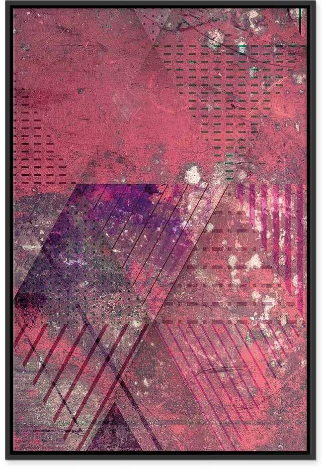 Artgeist Paveikslas - Crimson Abstraction (1 Part) Vertical