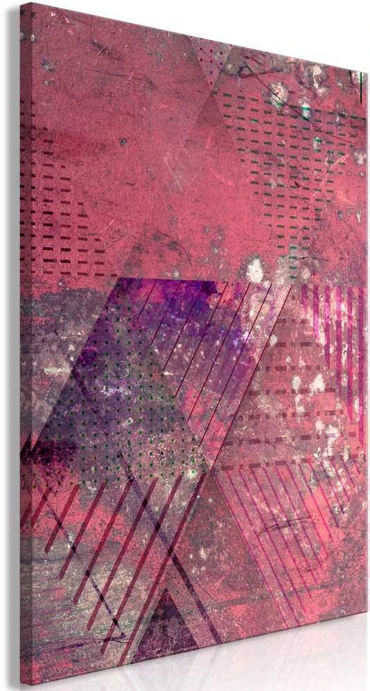 Artgeist Paveikslas - Crimson Abstraction (1 Part) Vertical