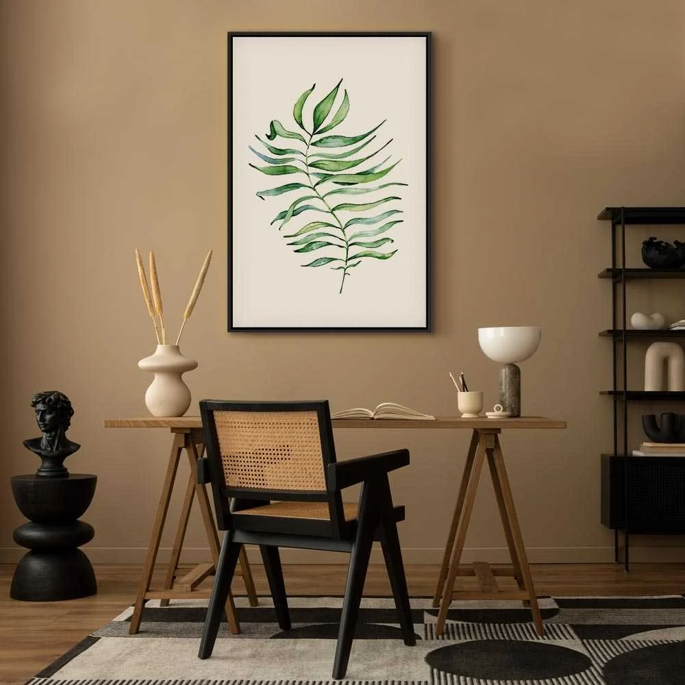 Artgeist Paveikslas - Dancing Leaf (1 Part) Vertical
