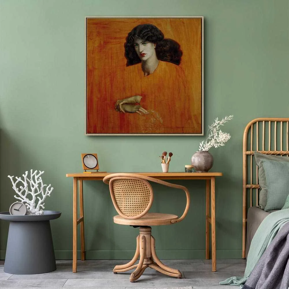 Artgeist Paveikslas - Dante Gabriel Rossetti – La Donna della Finestra