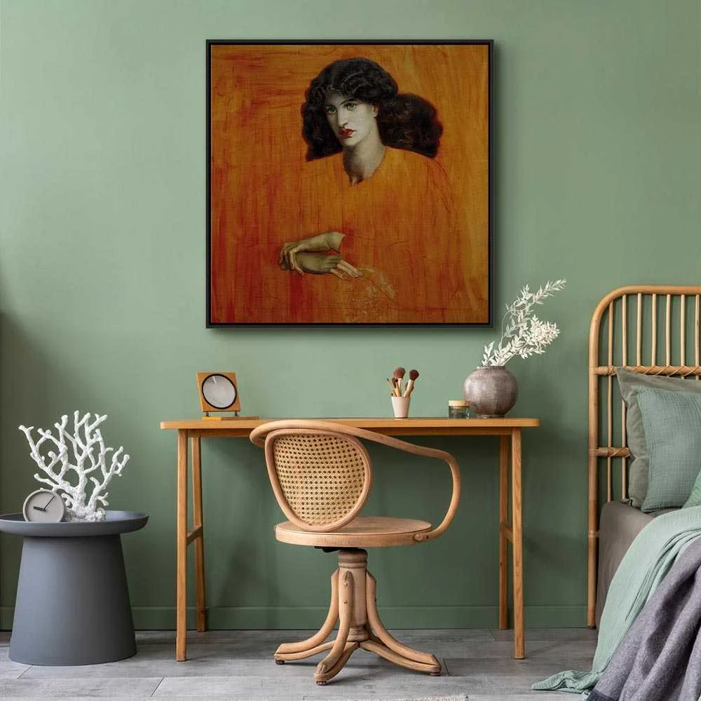 Artgeist Paveikslas - Dante Gabriel Rossetti – La Donna della Finestra