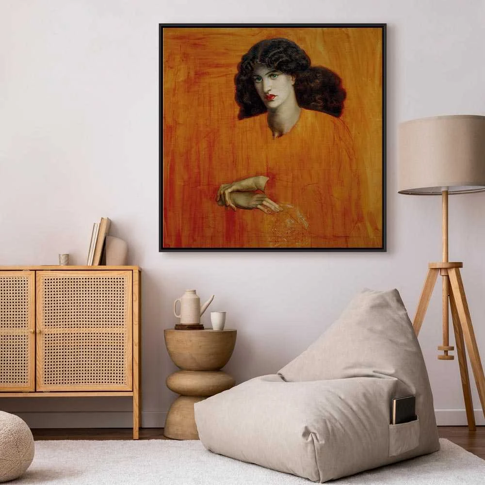 Artgeist Paveikslas - Dante Gabriel Rossetti – La Donna della Finestra