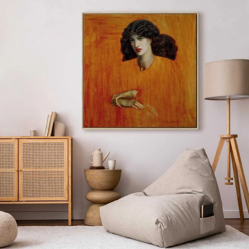 Artgeist Paveikslas - Dante Gabriel Rossetti – La Donna della Finestra