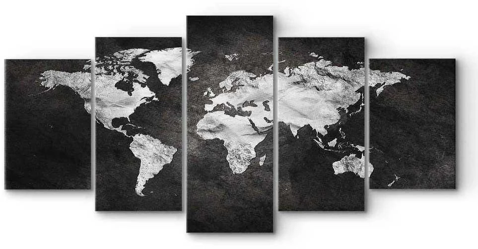 Artgeist Paveikslas - Dark World (5 Parts) Wide