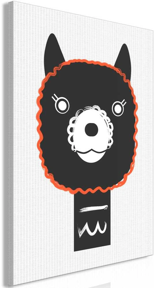 Artgeist Paveikslas - Decorative Alpaca (1 Part) Vertical