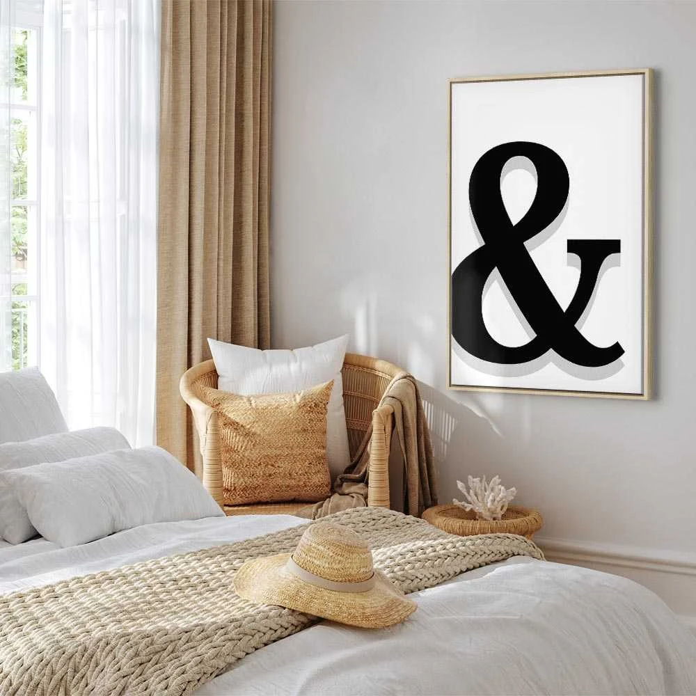 Artgeist Paveikslas - Decorative Letter (1 Part) Vertical