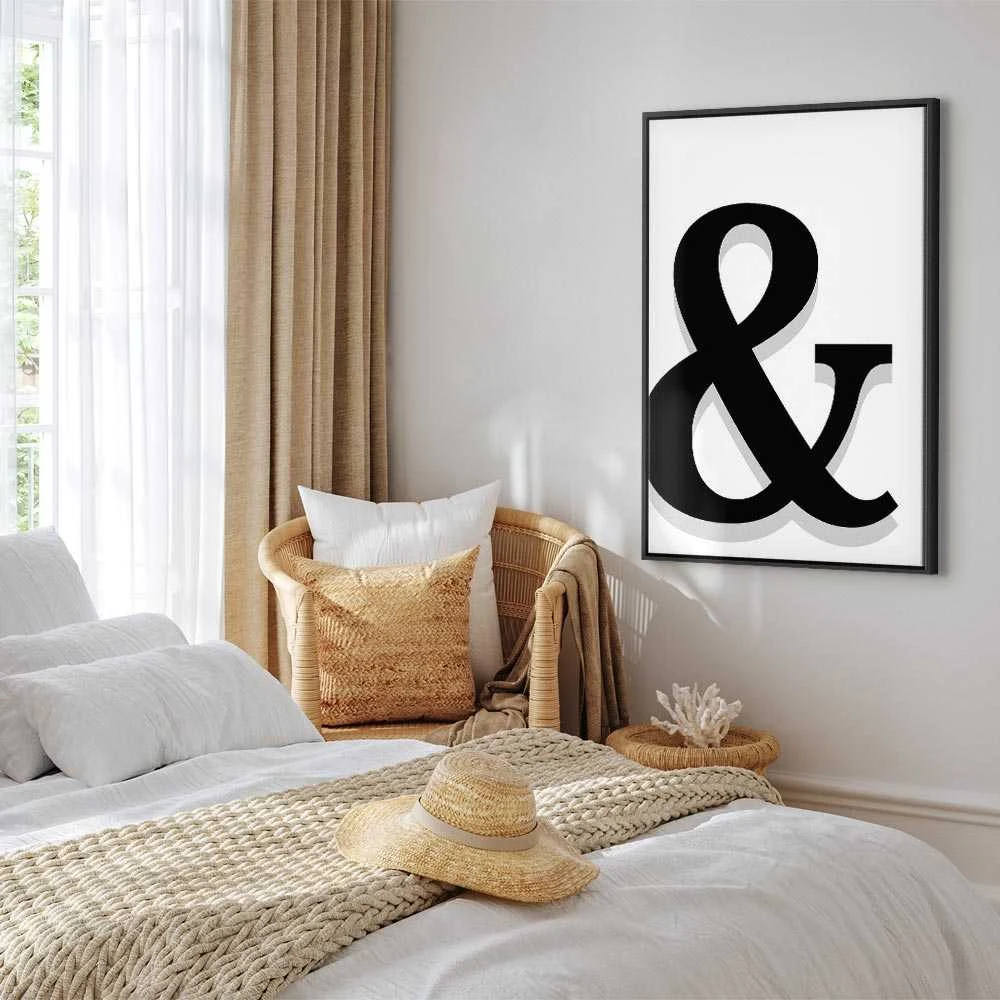 Artgeist Paveikslas - Decorative Letter (1 Part) Vertical