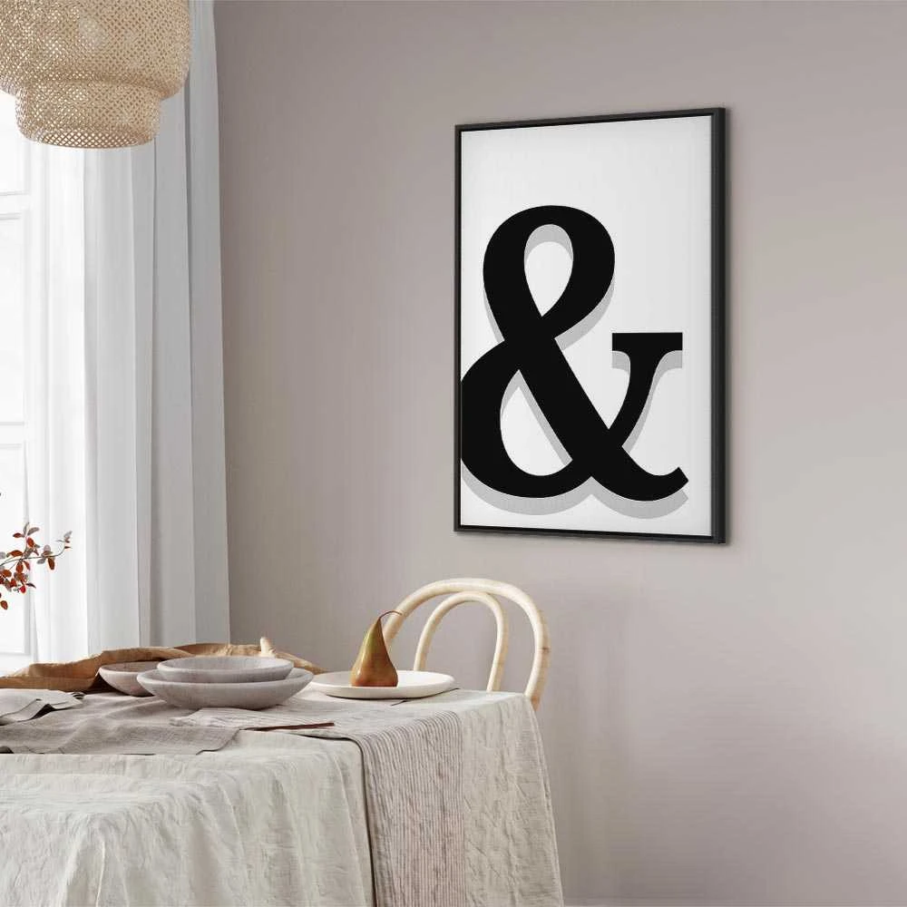 Artgeist Paveikslas - Decorative Letter (1 Part) Vertical