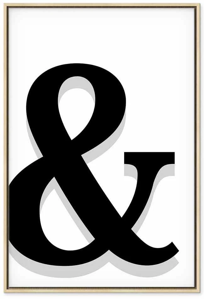 Artgeist Paveikslas - Decorative Letter (1 Part) Vertical