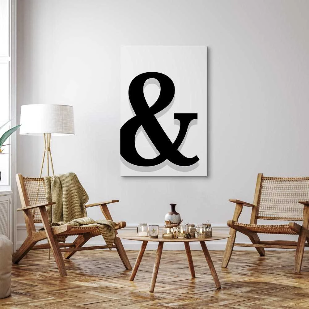 Artgeist Paveikslas - Decorative Letter (1 Part) Vertical
