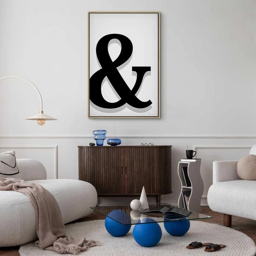 Artgeist Paveikslas - Decorative Letter (1 Part) Vertical