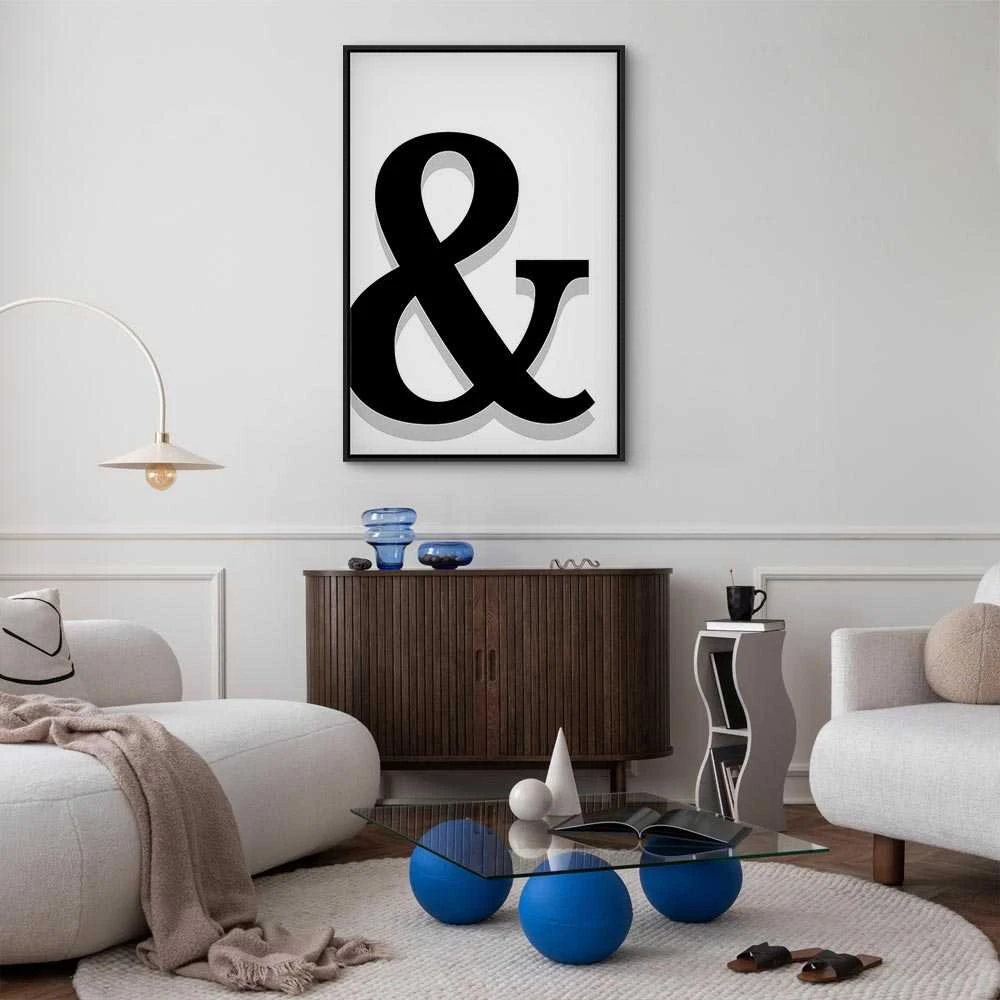 Artgeist Paveikslas - Decorative Letter (1 Part) Vertical
