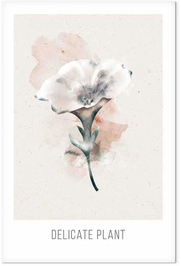 Artgeist Paveikslas - Delicate Plant (1 Part) Vertical