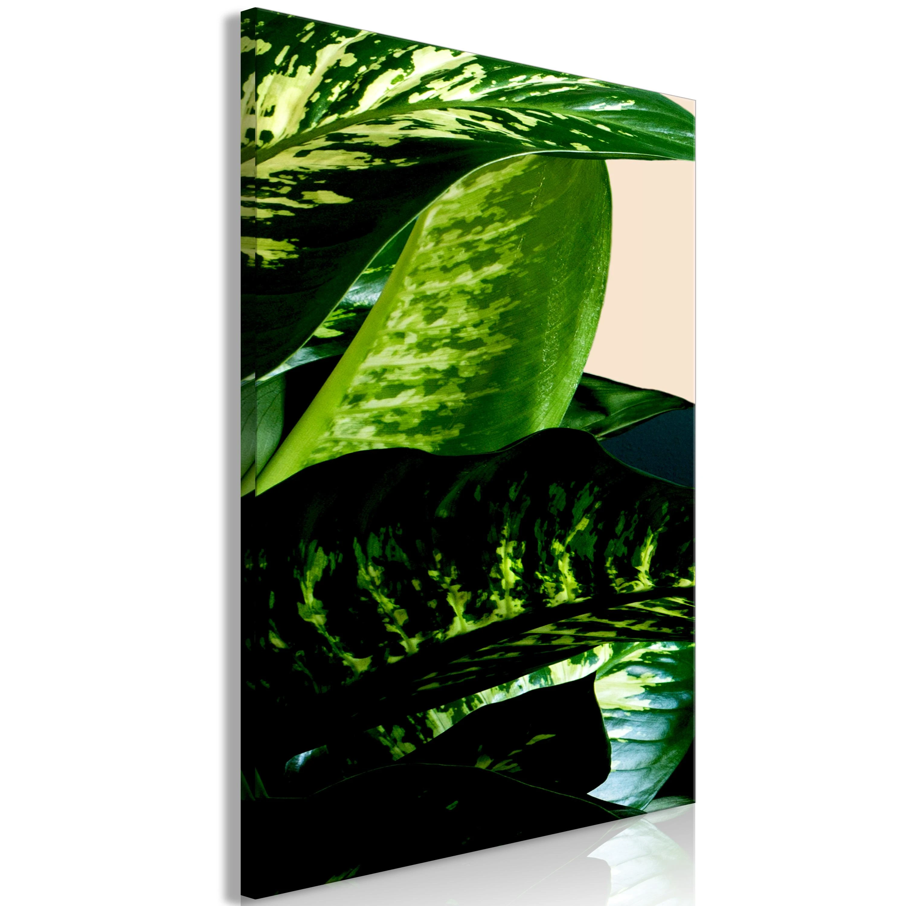 Artgeist Paveikslas - Dieffenbachia (1 Part) Vertical