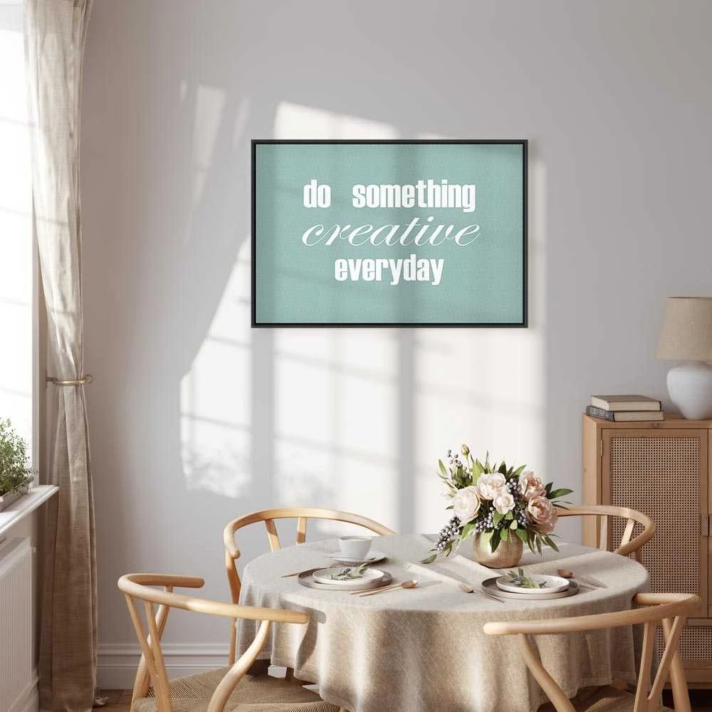 Artgeist Paveikslas - Do Something Creative Everyday (1 Part) Wide
