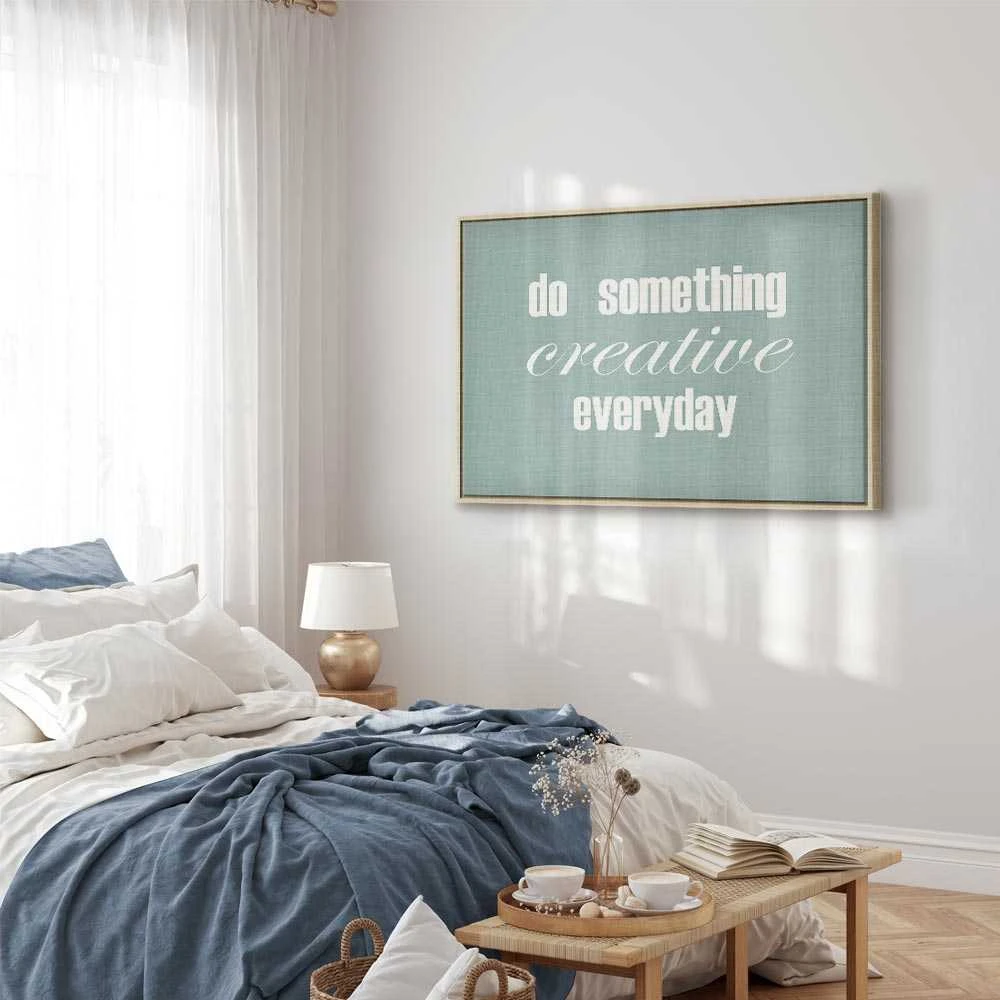 Artgeist Paveikslas - Do Something Creative Everyday (1 Part) Wide