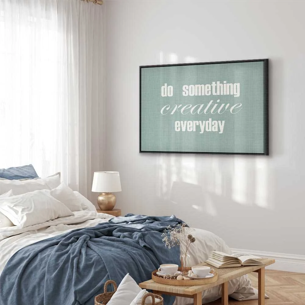 Artgeist Paveikslas - Do Something Creative Everyday (1 Part) Wide