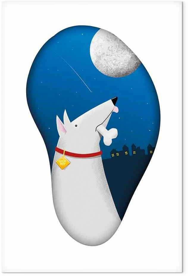 Artgeist Paveikslas - Dog Dreams (1 Part) Vertical