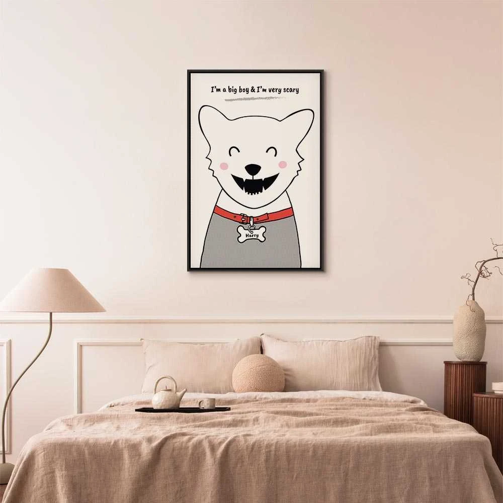 Artgeist Paveikslas - Doggy Harry (1 Part) Vertical
