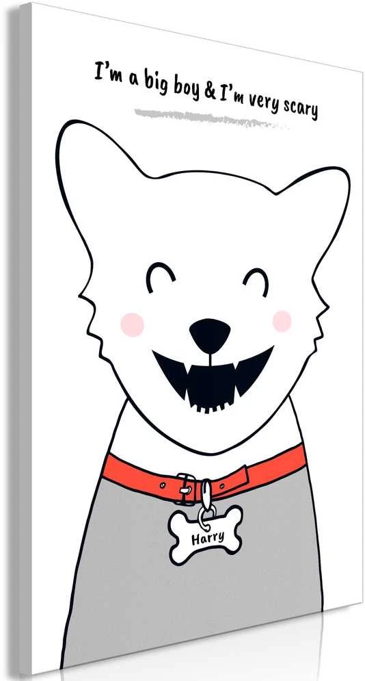Artgeist Paveikslas - Doggy Harry (1 Part) Vertical