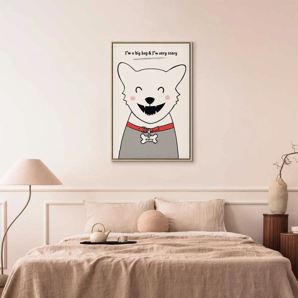 Artgeist Paveikslas - Doggy Harry (1 Part) Vertical