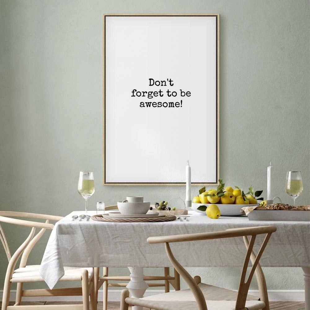 Artgeist Paveikslas - Don't Forget to Be Awesome! (1 Part) Vertical