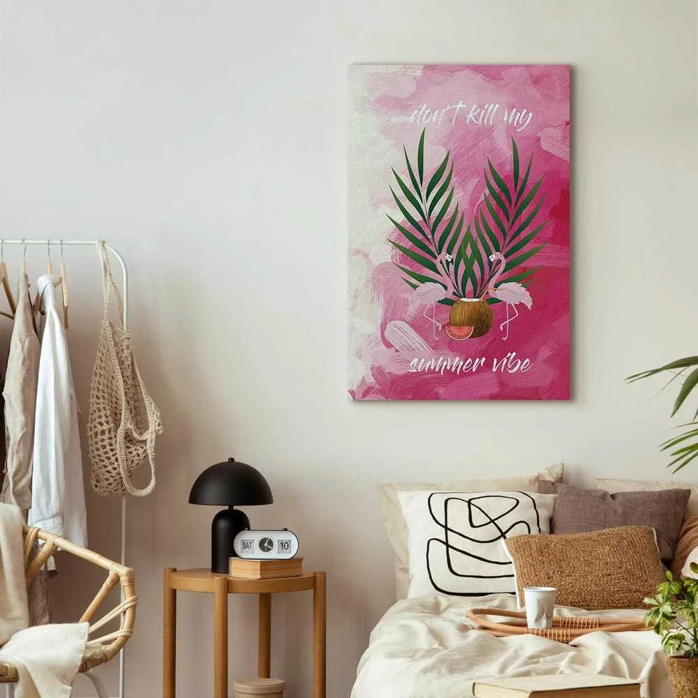 Artgeist Paveikslas - Don't Kill My Summer Vibe (1 Part) Vertical