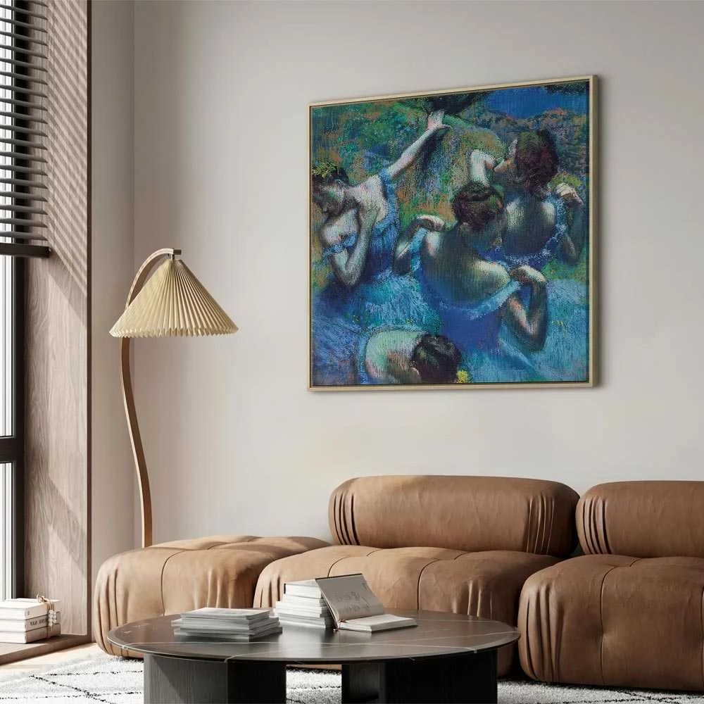 Artgeist Paveikslas - Edgar Degas – Mėlyna Dancers II