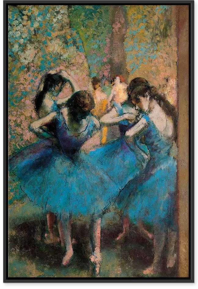 Artgeist Paveikslas - Edgar Degas – Mėlyna Dancers