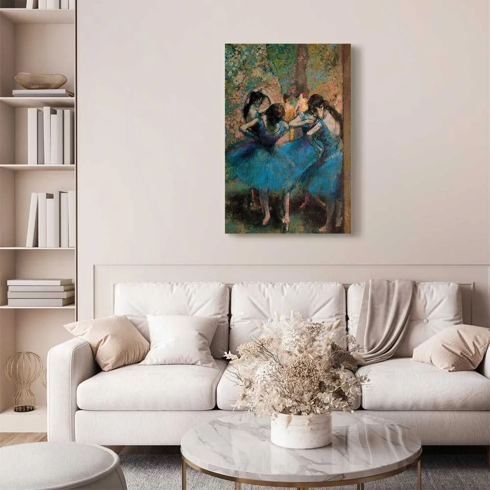 Artgeist Paveikslas - Edgar Degas – Mėlyna Dancers