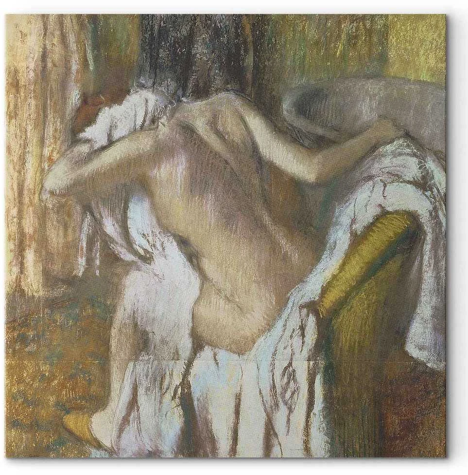 Artgeist Paveikslas - Edgar Degas – Woman drying herself