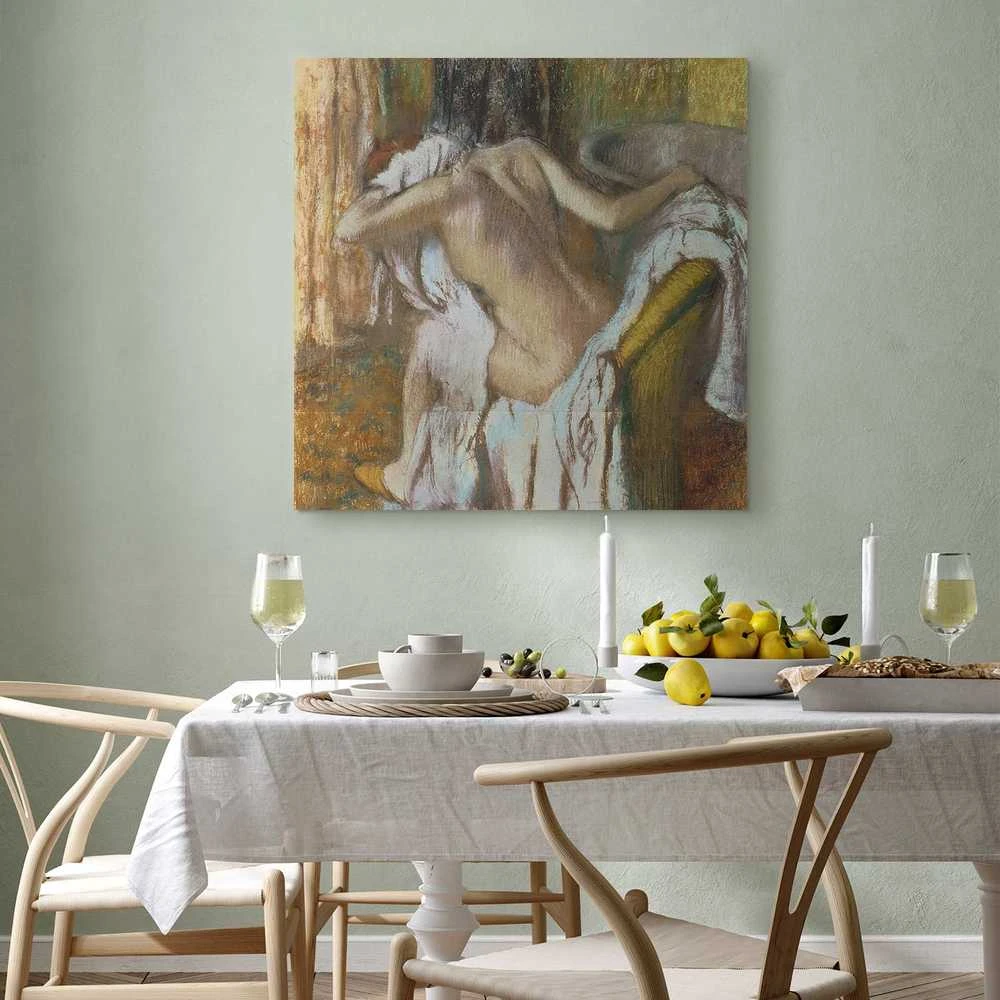 Artgeist Paveikslas - Edgar Degas – Woman drying herself