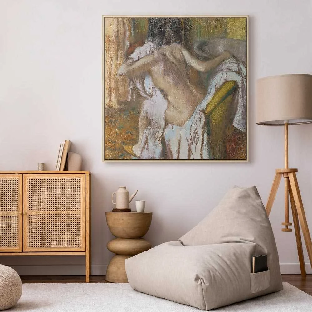 Artgeist Paveikslas - Edgar Degas – Woman drying herself