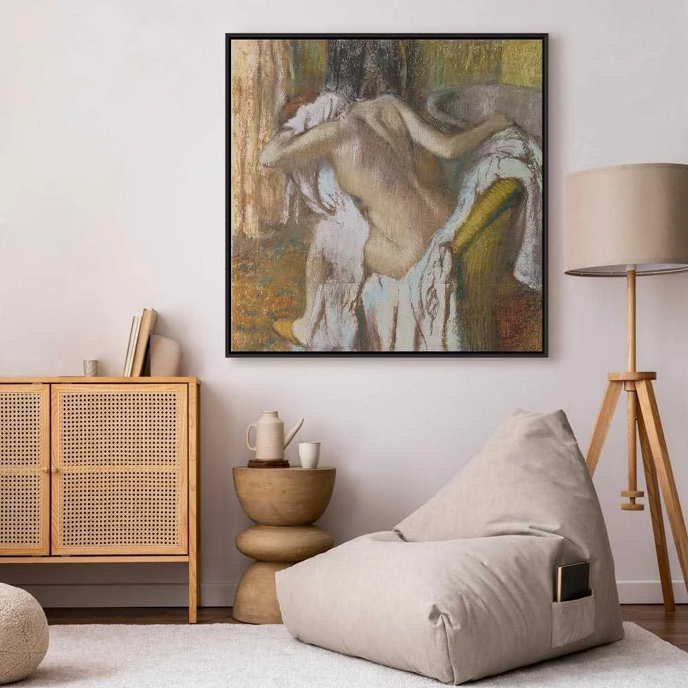 Artgeist Paveikslas - Edgar Degas – Woman drying herself