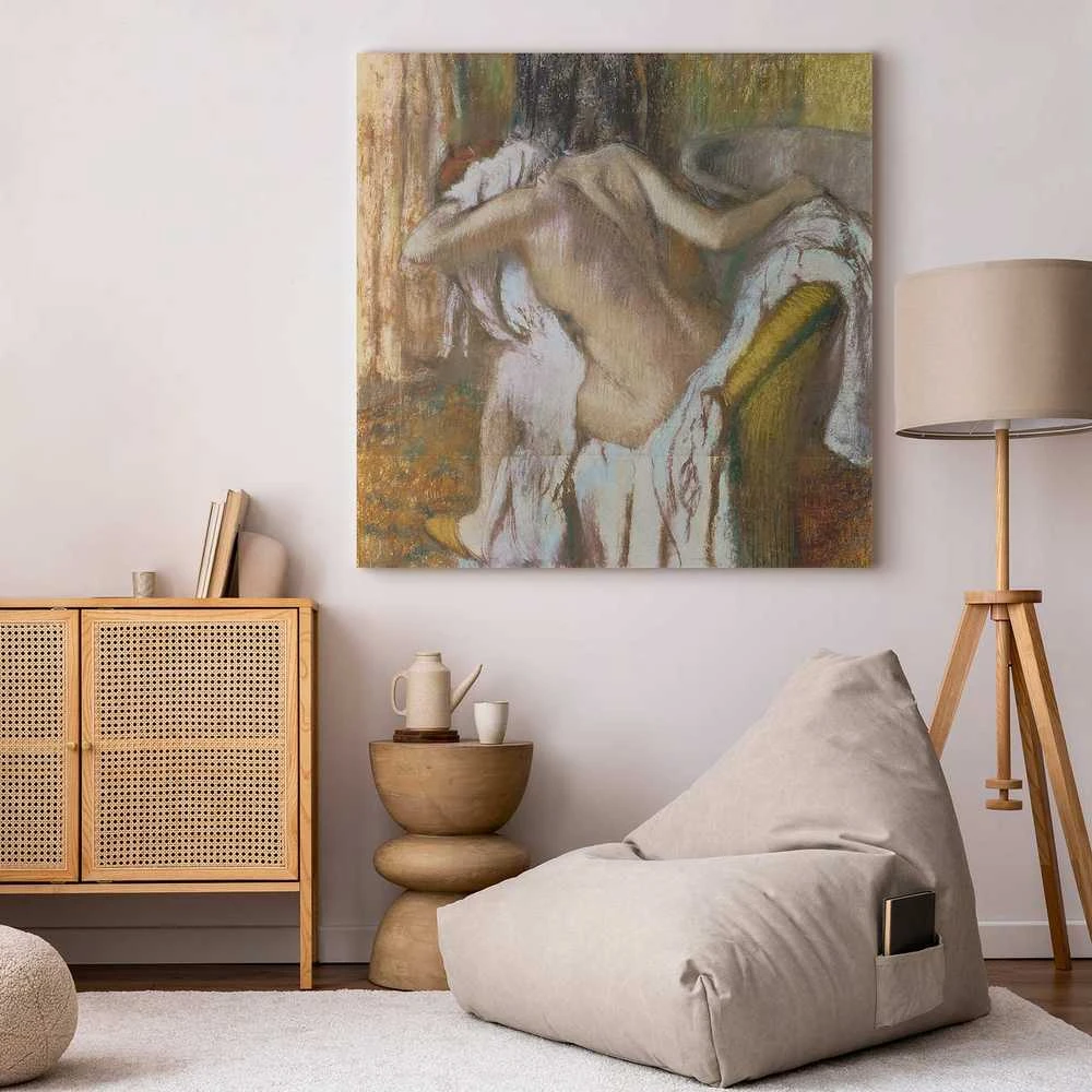 Artgeist Paveikslas - Edgar Degas – Woman drying herself