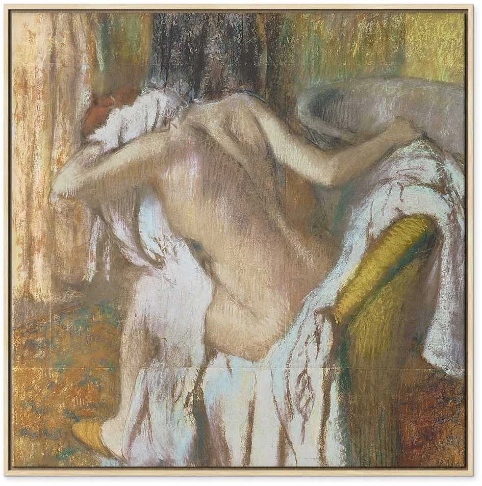 Artgeist Paveikslas - Edgar Degas – Woman drying herself