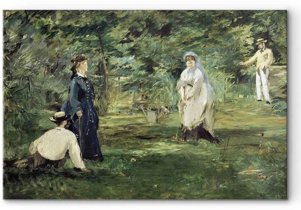 Artgeist Paveikslas - Edouard Manet – The Croquet Party in Paris