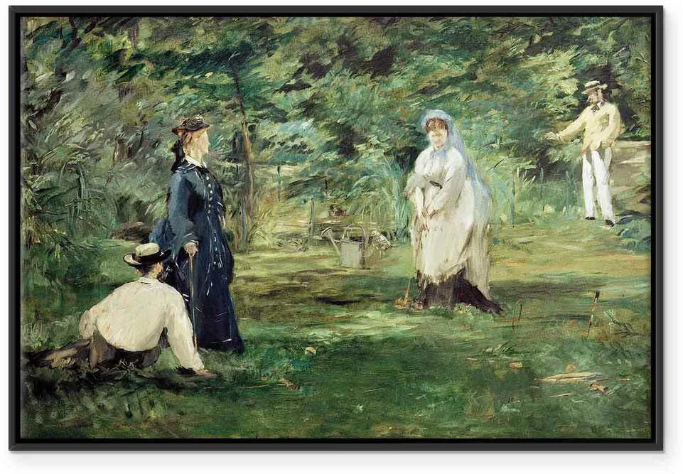 Artgeist Paveikslas - Edouard Manet – The Croquet Party in Paris