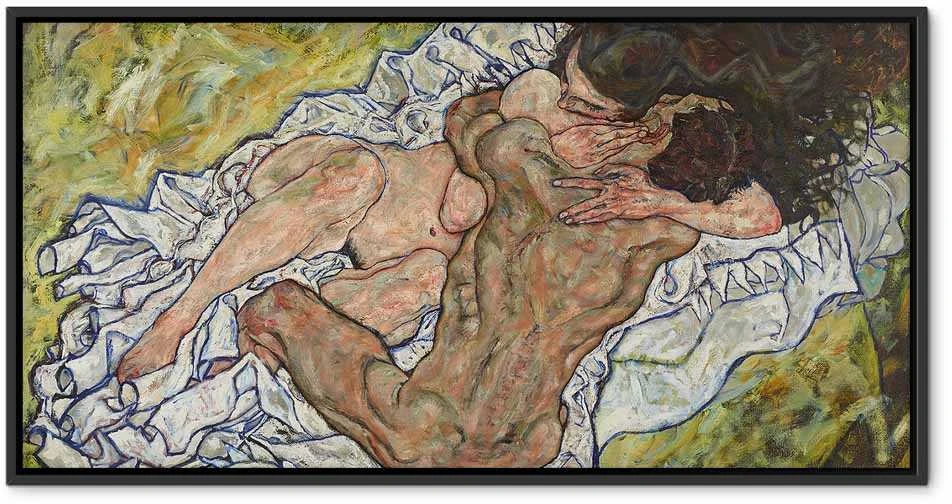 Artgeist Paveikslas - Egon Schiele – The Embrace (Lovers II)