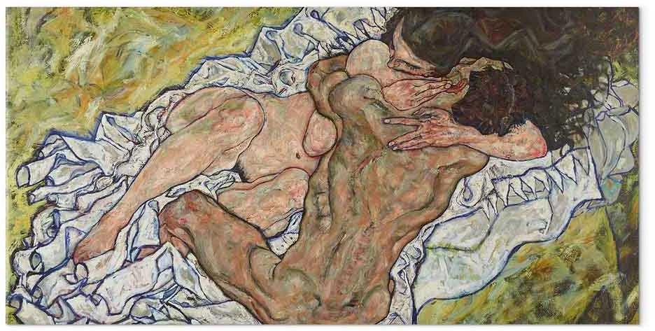 Artgeist Paveikslas - Egon Schiele – The Embrace (Lovers II)