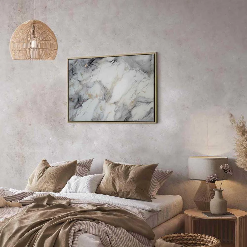 Artgeist Paveikslas - Elegant marble – stone structures in neutral colours